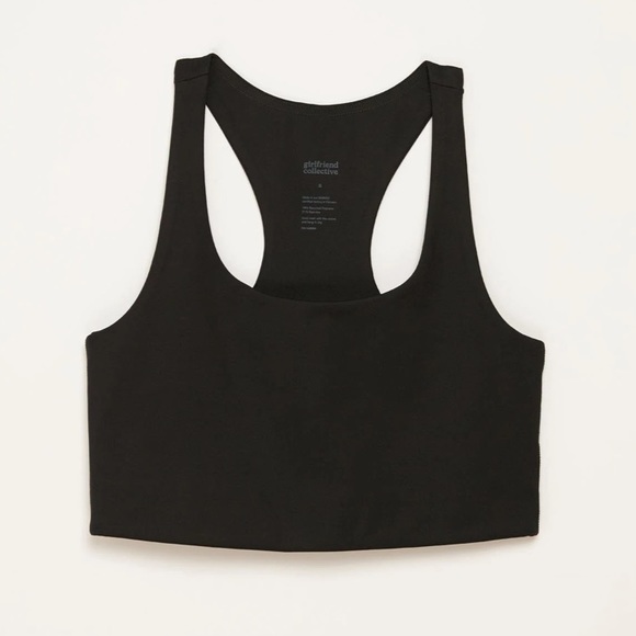 girlfriend collective Other - GIRLFRIEND COLLECTIVE black Paloma racerback sports bra S NEW
